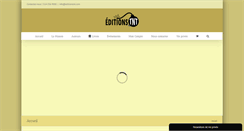 Desktop Screenshot of editionstnt.com